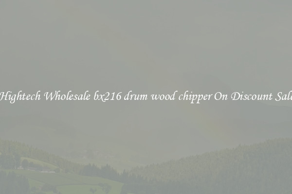 Hightech Wholesale bx216 drum wood chipper On Discount Sale