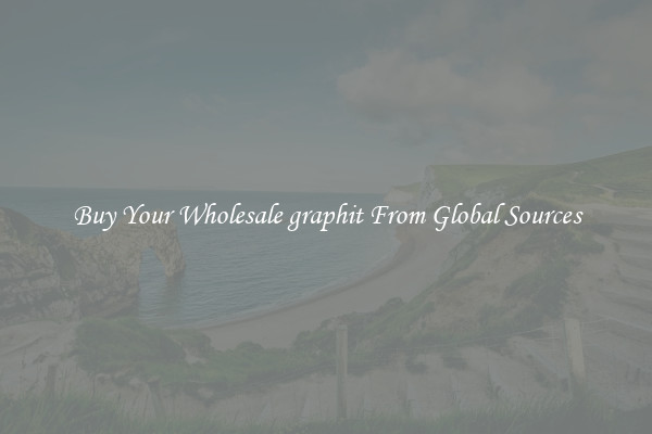 Buy Your Wholesale graphit From Global Sources