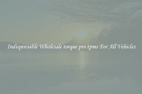 Indispensable Wholesale torque pro tpms For All Vehicles
